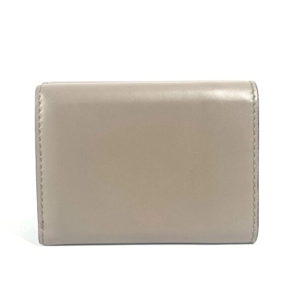 FENDI 8M0395 logo Compact wallet Trifold wallet Leather BrownBased - Picture 2 of 11